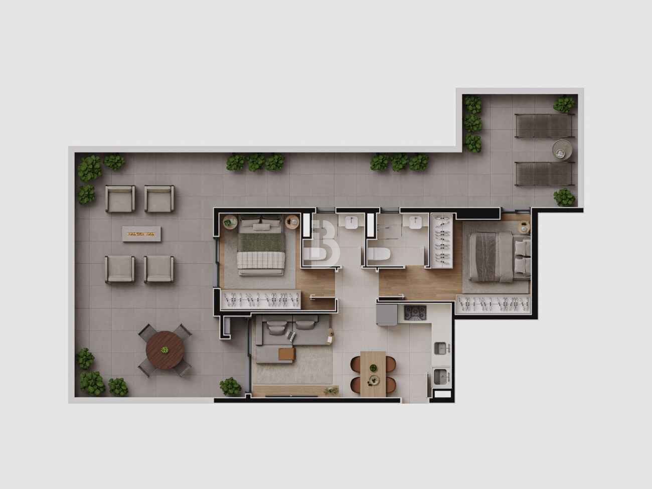 Apartamento, 2 quartos, 57 m² - Foto 26