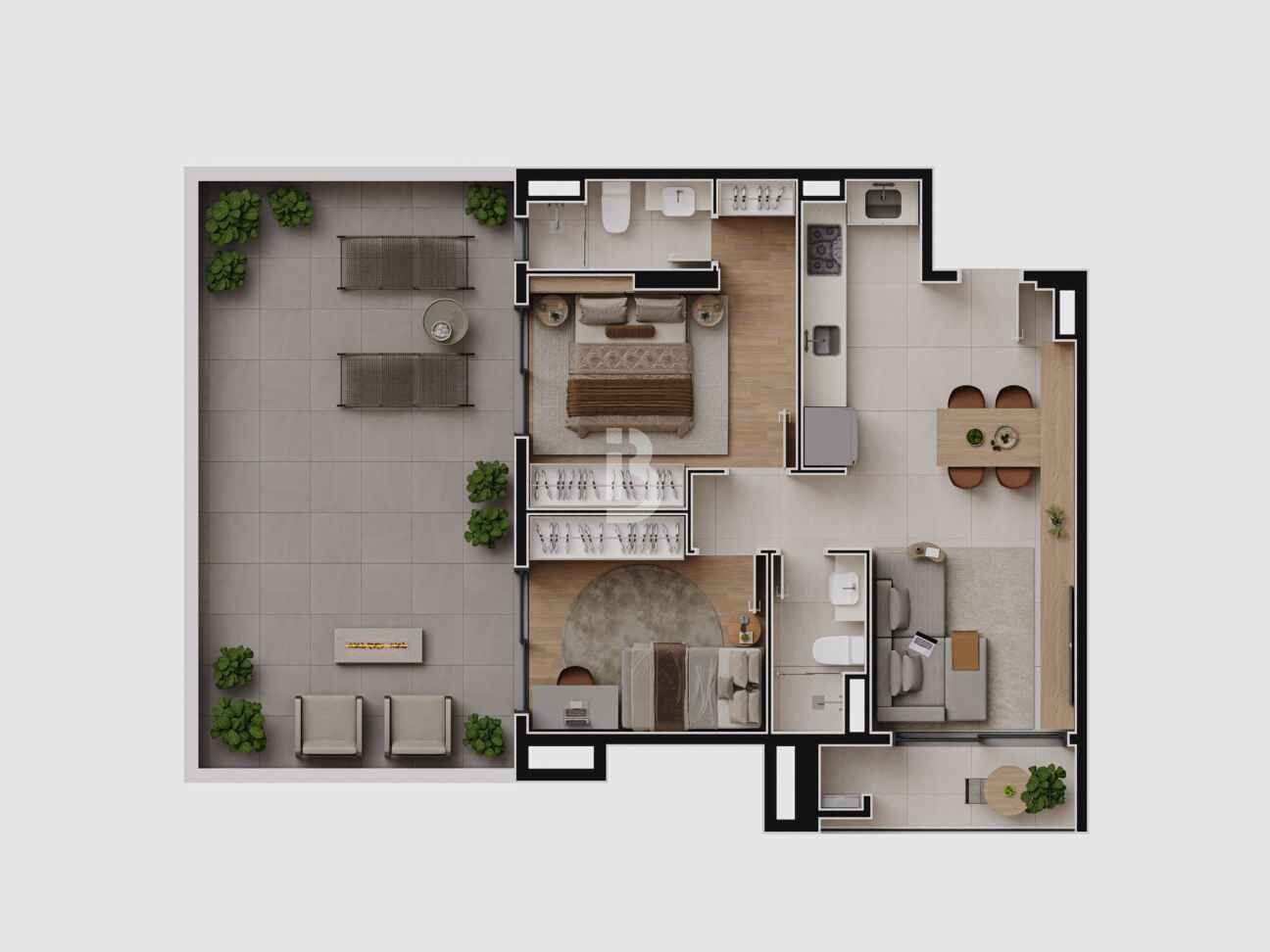 Apartamento, 2 quartos, 57 m² - Foto 27