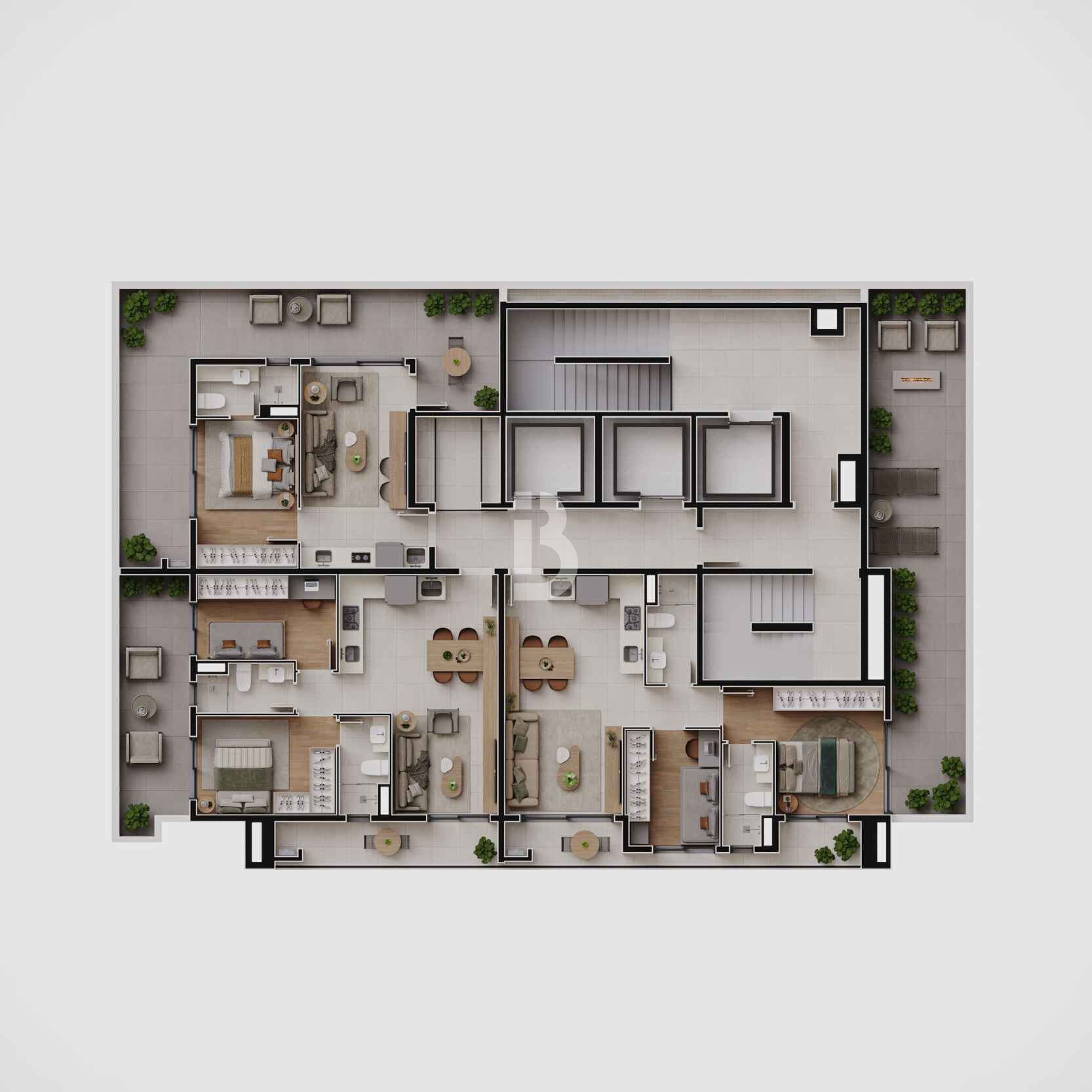 Apartamento, 2 quartos, 57 m² - Foto 34