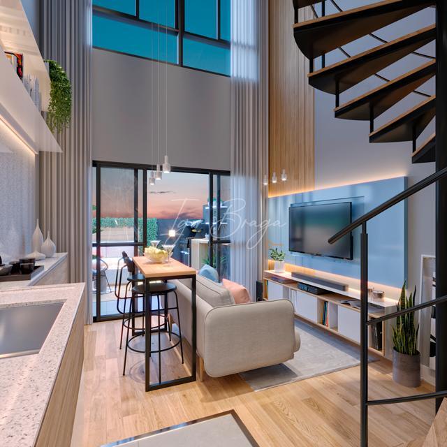 Apartamento à venda com 1 quarto, 39m² - Foto 4