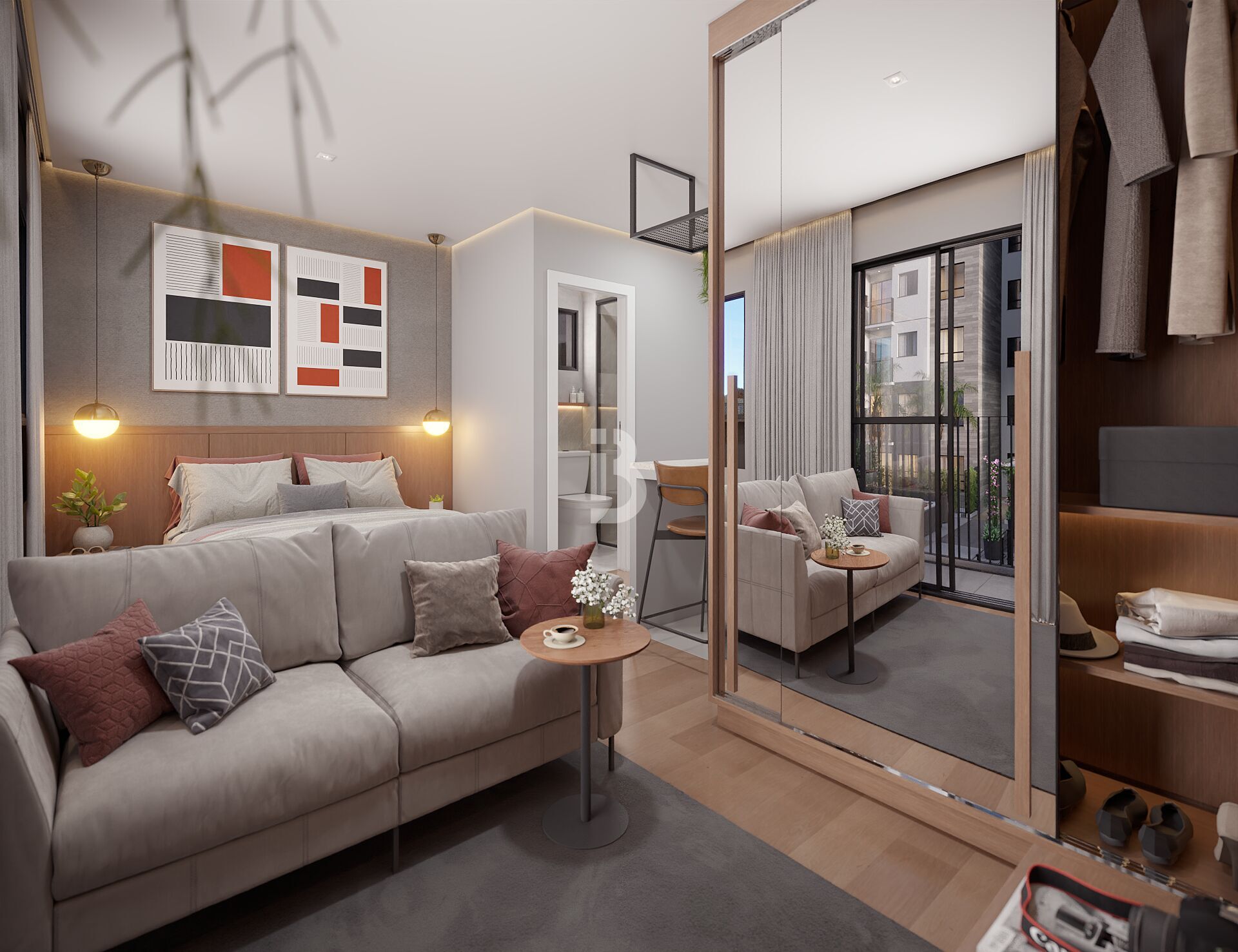 Apartamento, 2 quartos, 35 m² - Foto 24