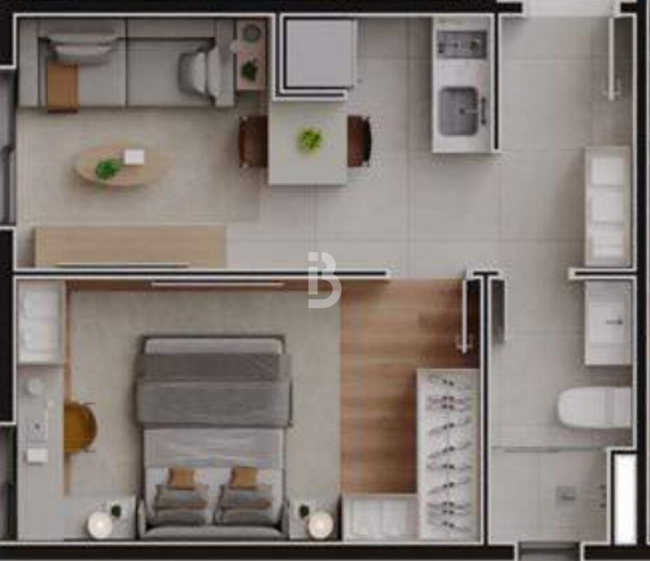 Apartamento, 1 quarto, 25 m² - Foto 23