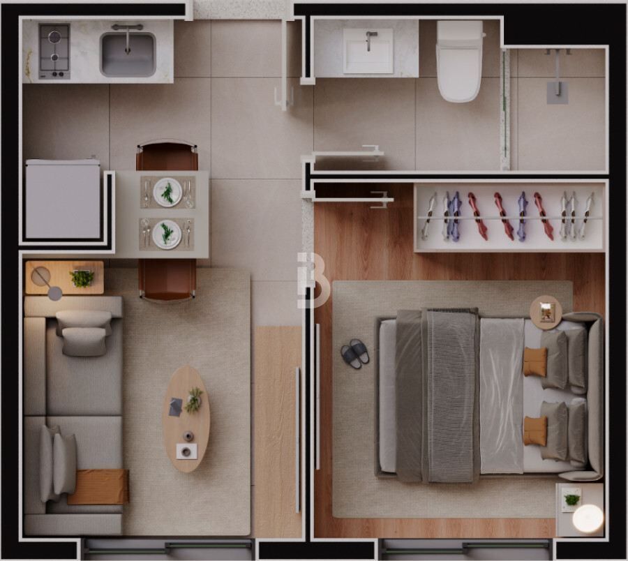 Apartamento, 1 quarto, 25 m² - Foto 24