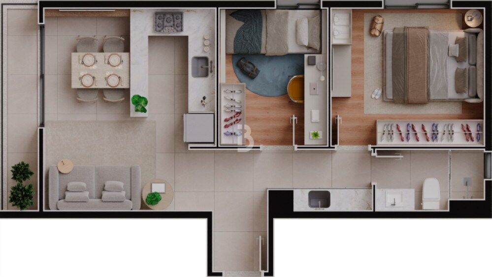 Apartamento, 1 quarto, 25 m² - Foto 22