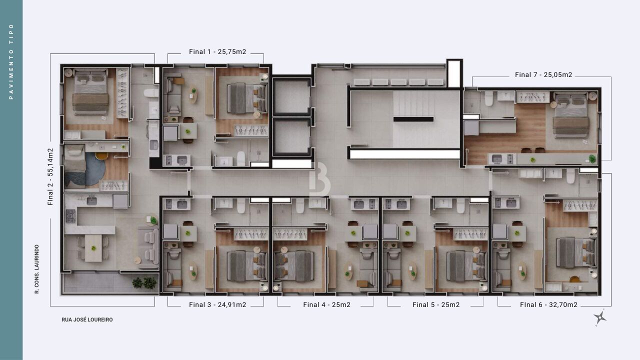 Apartamento, 1 quarto, 25 m² - Foto 17