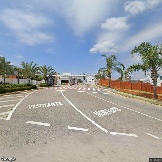 Imagem estática do "Street View" da localização