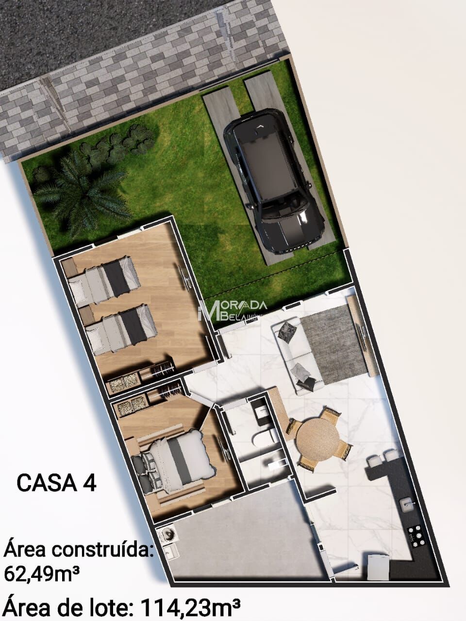 Casa, 2 quartos, 62 m² - Foto 5