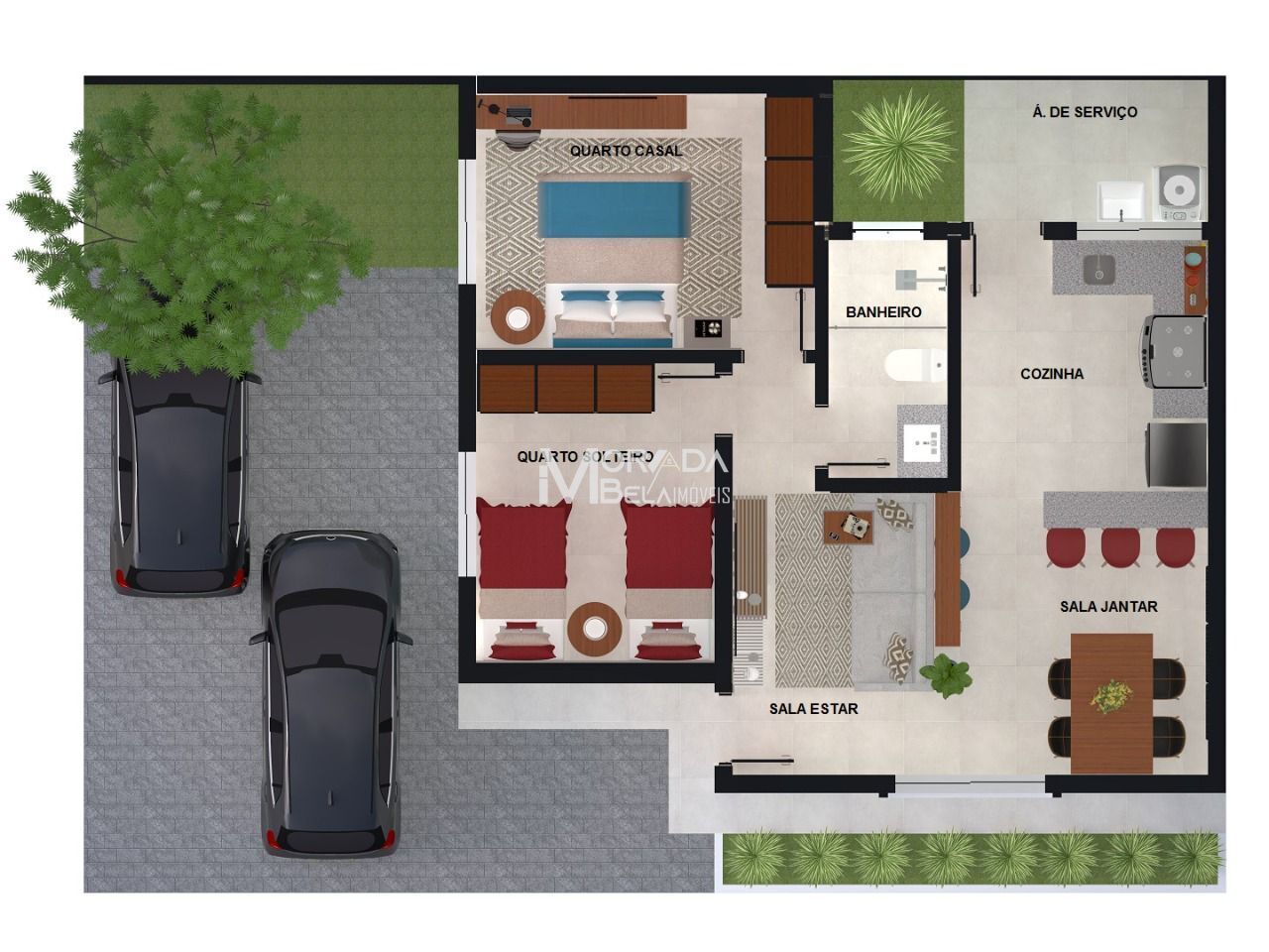 Casa, 2 quartos, 65 m² - Foto 7