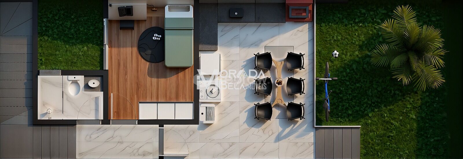 Casa, 3 quartos, 119 m² - Foto 2