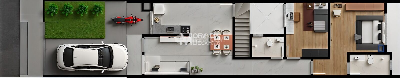 Casa, 3 quartos, 119 m² - Foto 1