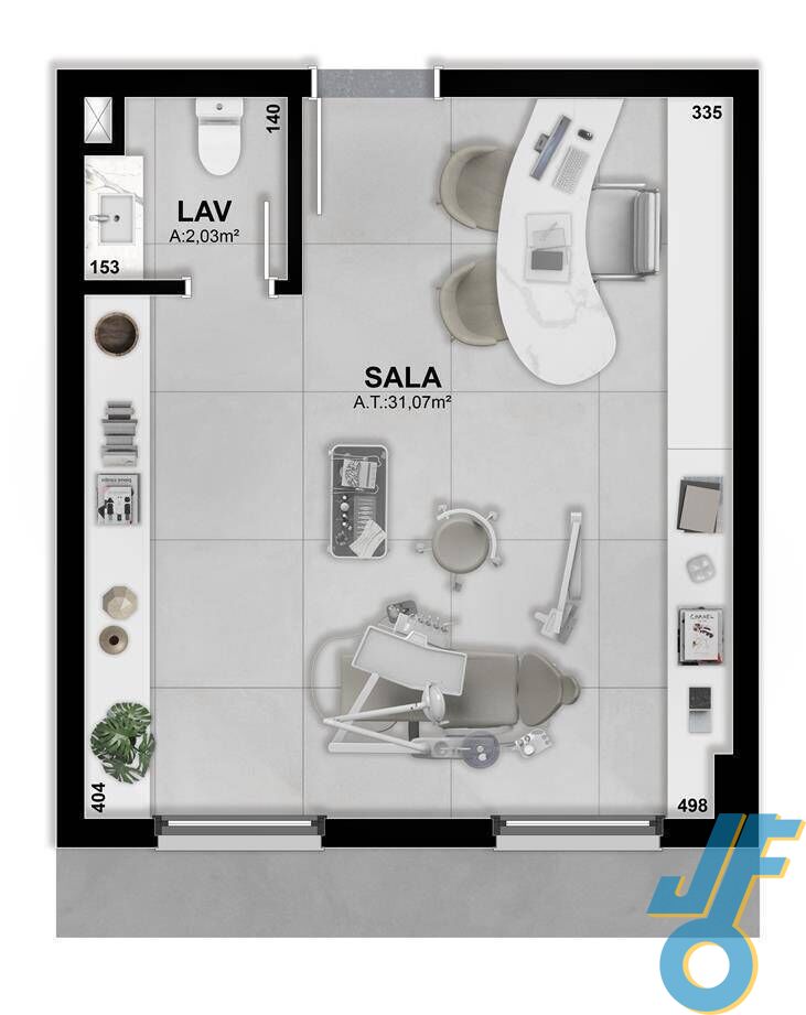 Sala-Conjunto, 52 m² - Foto 11