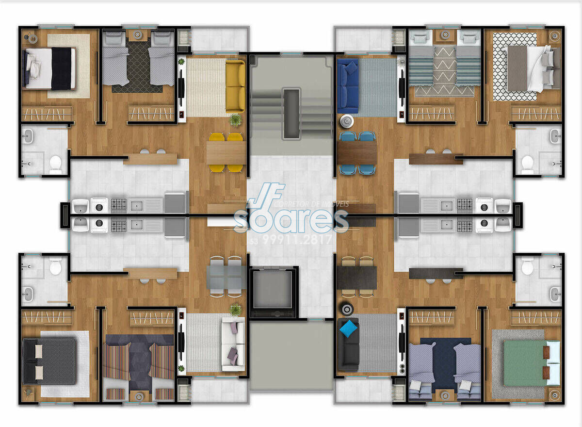 Apartamento à venda com 2 quartos, 50m² - Foto 25