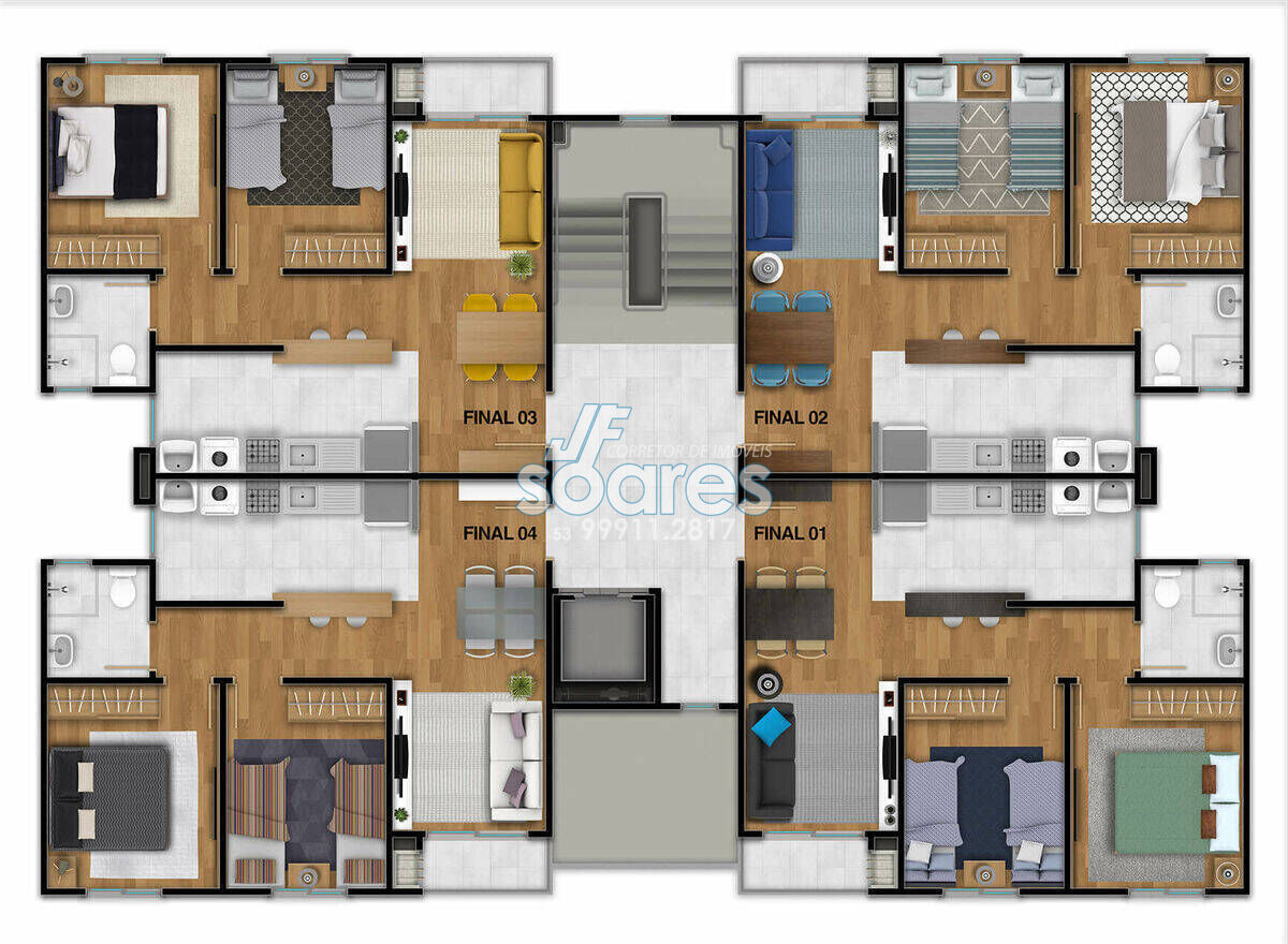 Apartamento à venda com 2 quartos, 50m² - Foto 26