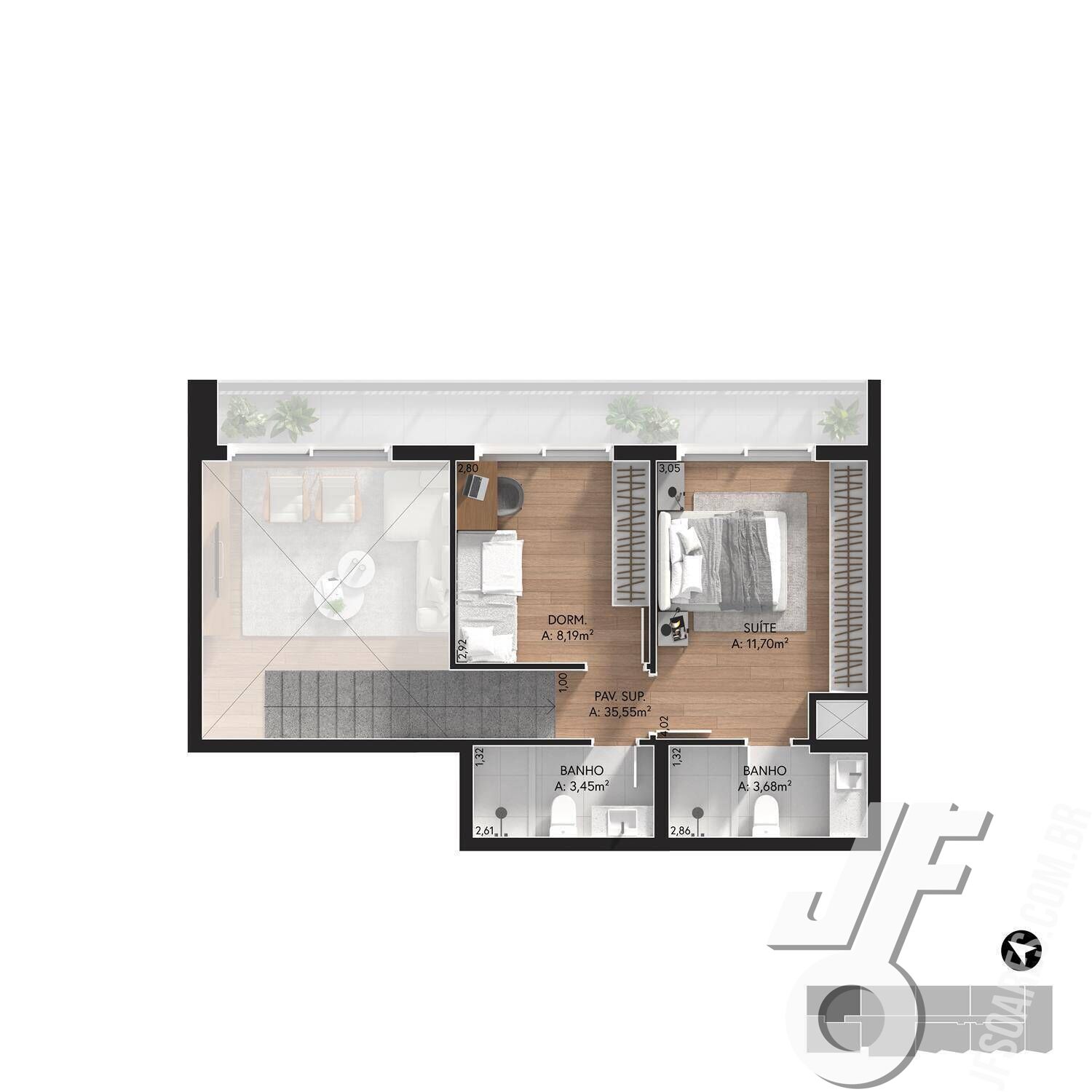 Apartamento, 2 quartos, 91 m² - Foto 23