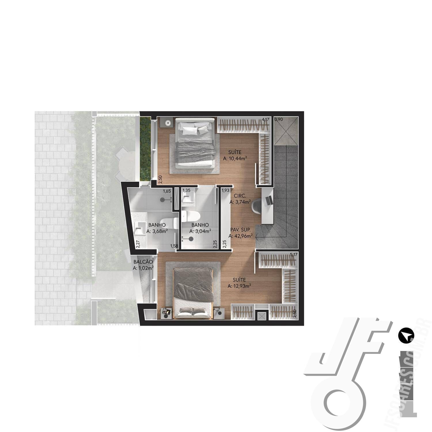 Apartamento, 2 quartos, 91 m² - Foto 35