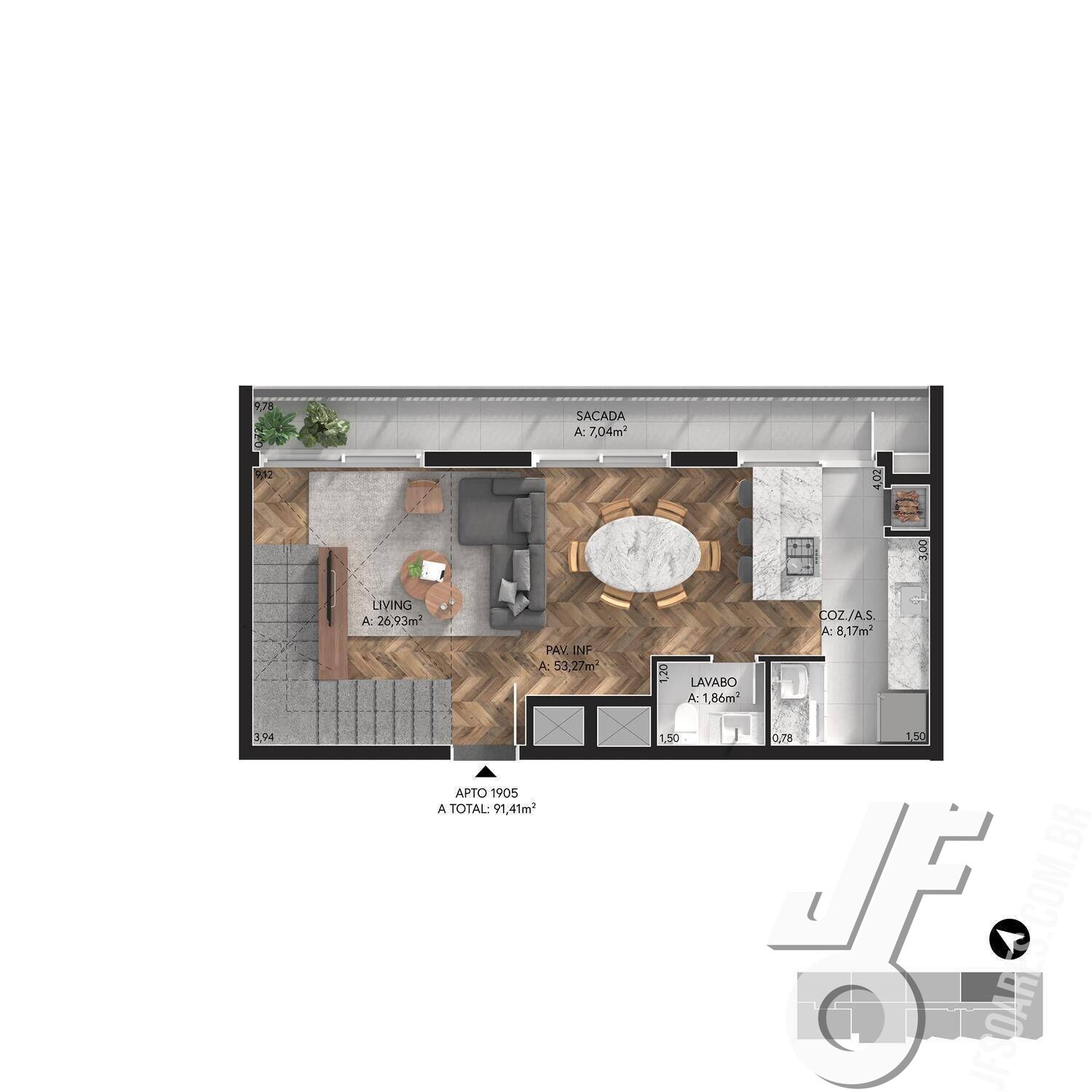 Apartamento, 2 quartos, 91 m² - Foto 31