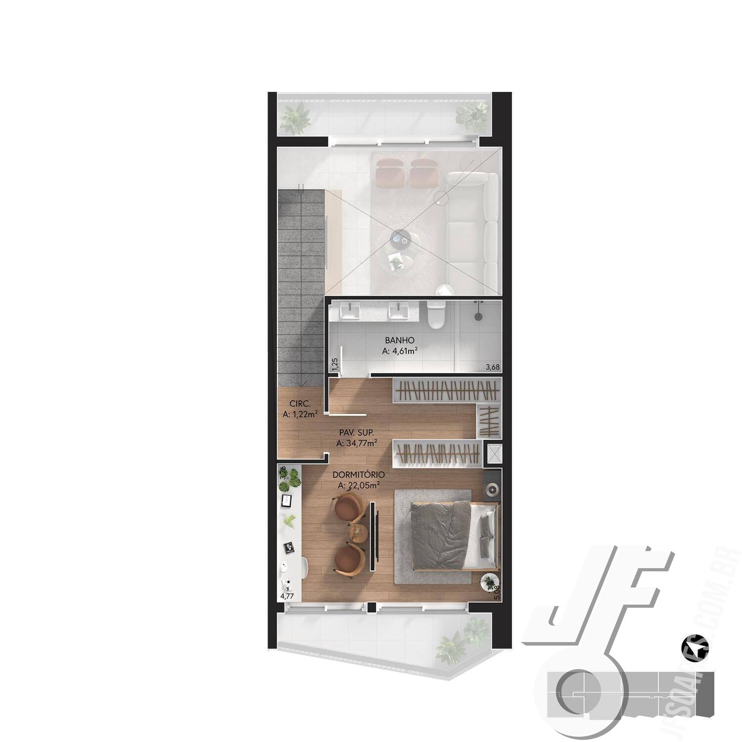 Apartamento, 2 quartos, 91 m² - Foto 39