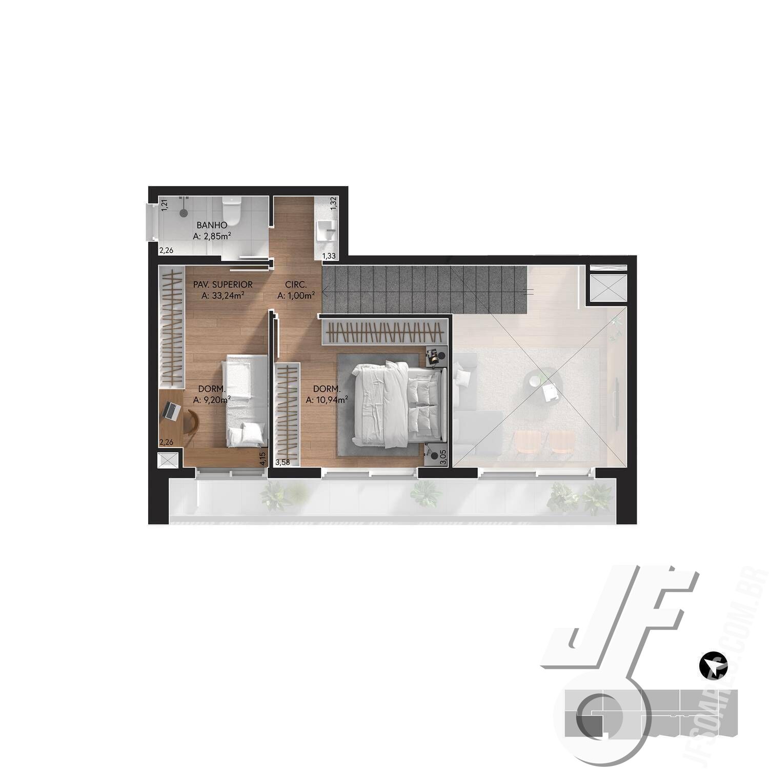 Apartamento, 2 quartos, 91 m² - Foto 25