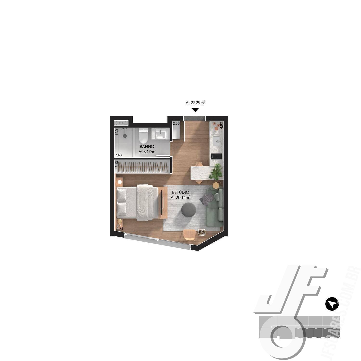 Apartamento, 2 quartos, 91 m² - Foto 17