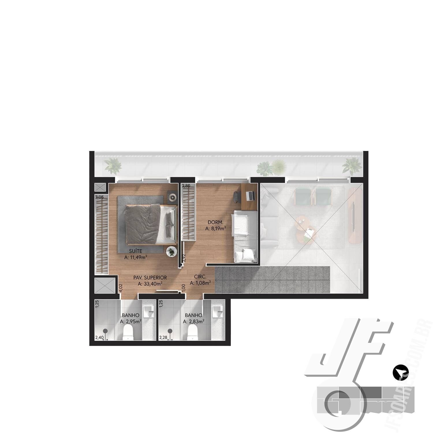 Apartamento, 2 quartos, 91 m² - Foto 29