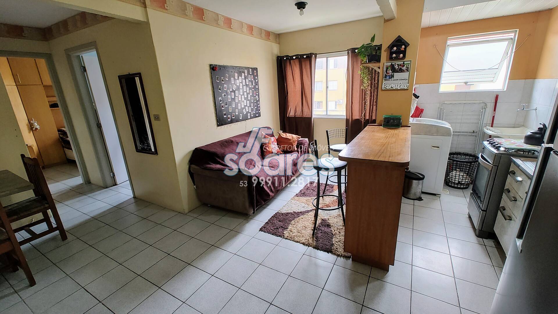 Apartamento à venda com 2 quartos, 46m² - Foto 2