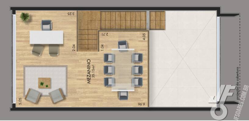 Sala-Conjunto, 99 m² - Foto 8