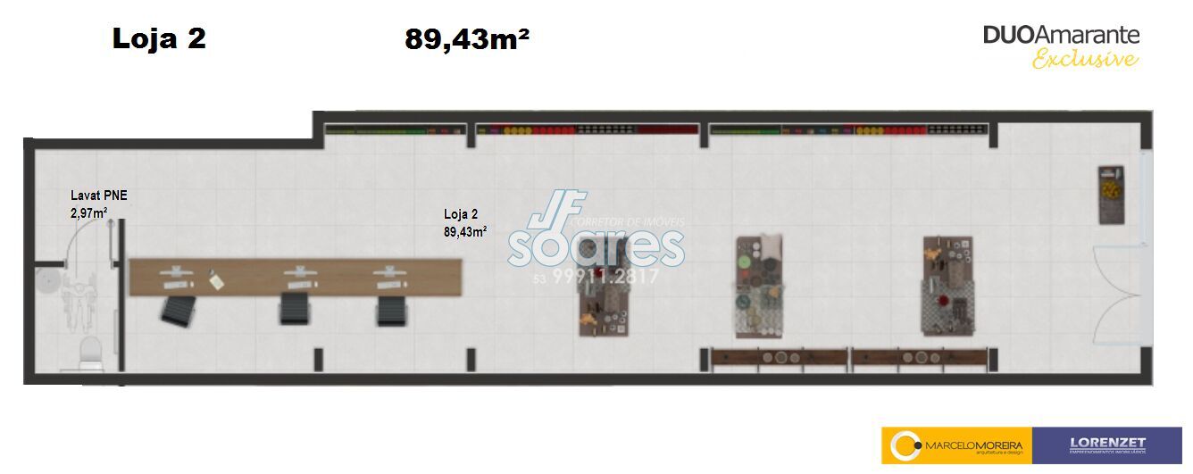 Loja-Salão à venda, 103m² - Foto 2