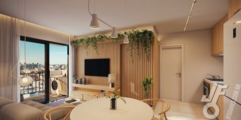 Apartamento, 1 quarto, 57 m² - Foto 1