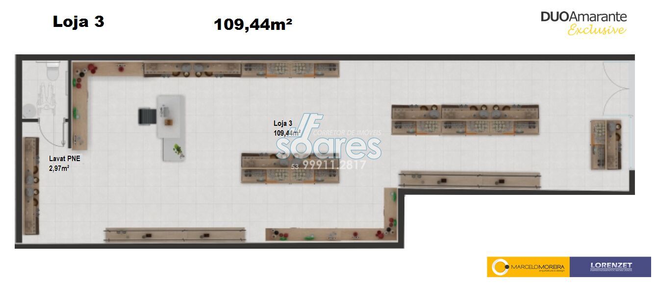 Loja-Salão à venda, 124m² - Foto 2