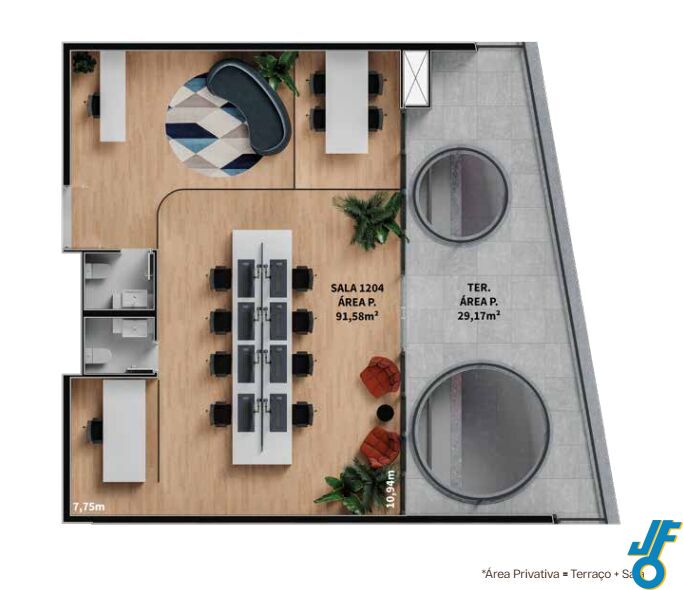 Sala-Conjunto, 120 m² - Foto 2