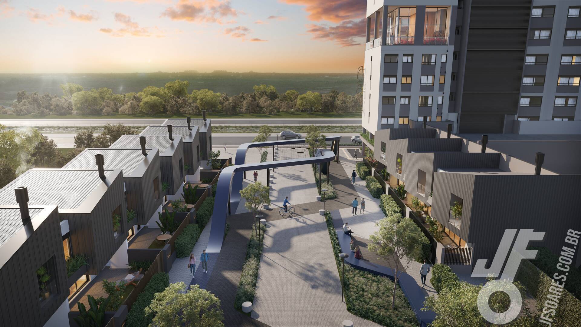 Casa de Condomínio, 2 quartos - Foto 1