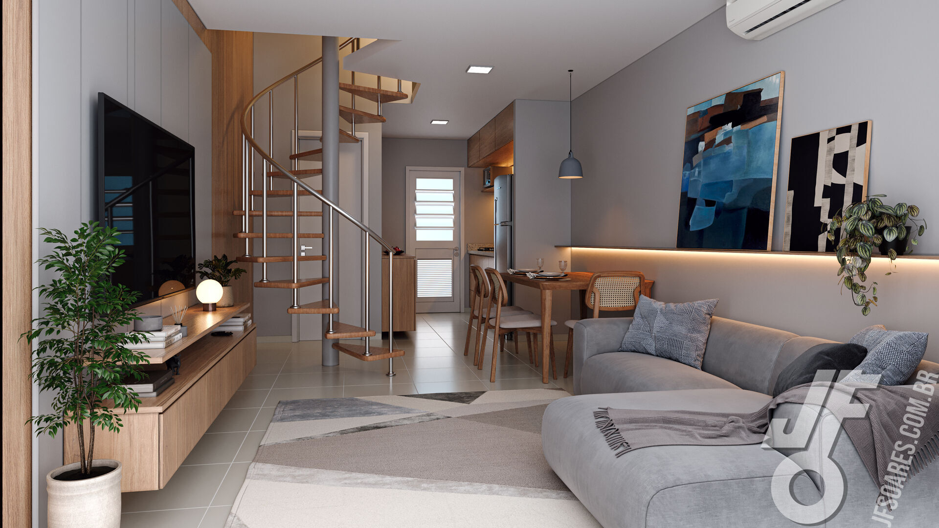 Sobrado, 2 quartos, 49 m² - Foto 21