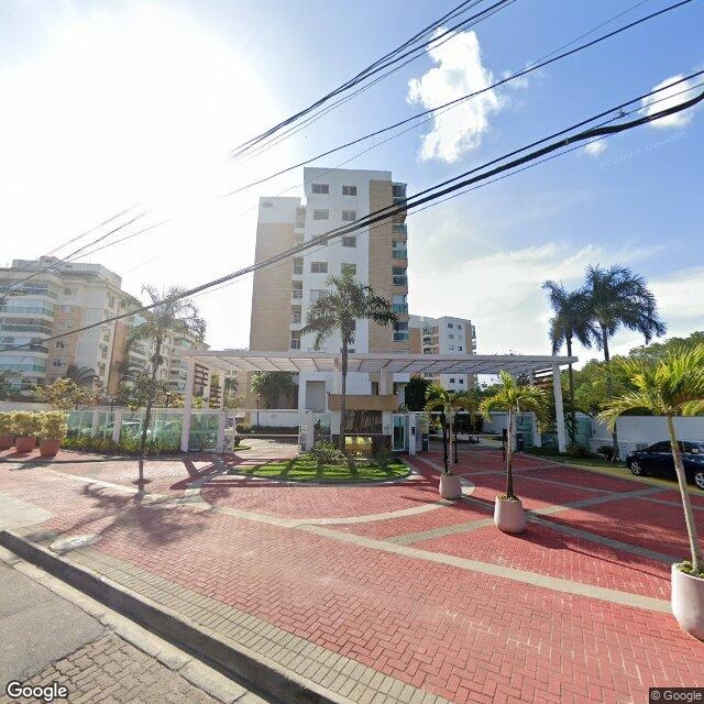 Imagem estática do "Street View" da localização