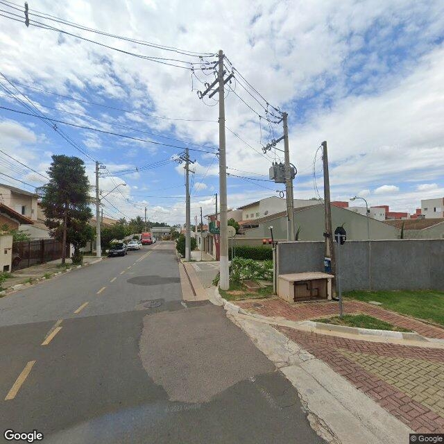 Imagem estática do "Street View" da localização