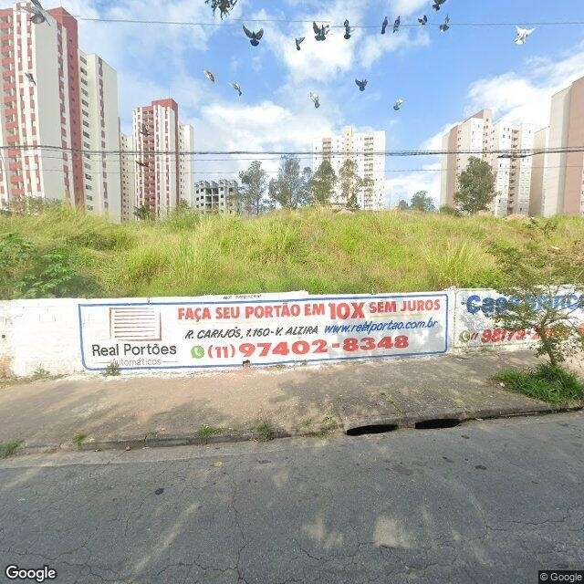 Imagem estática do "Street View" da localização