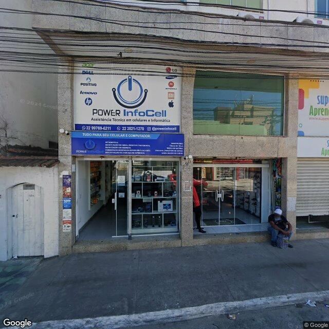 Imagem estática do "Street View" da localização