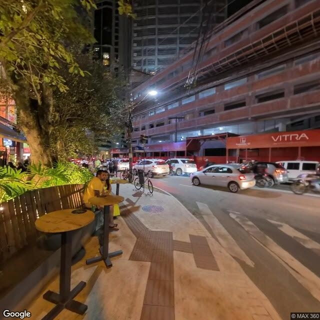 Imagem estática do "Street View" da localização