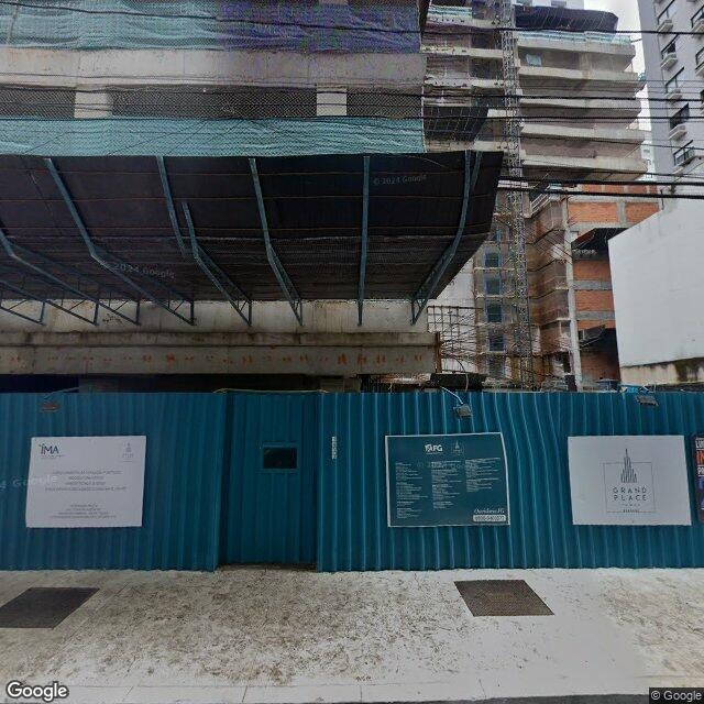 Imagem estática do "Street View" da localização