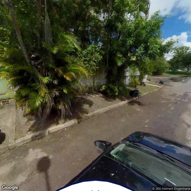 Imagem estática do "Street View" da localização