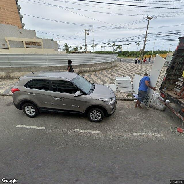 Imagem estática do "Street View" da localização