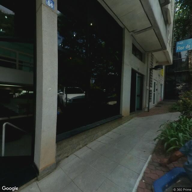 Imagem estática do "Street View" da localização