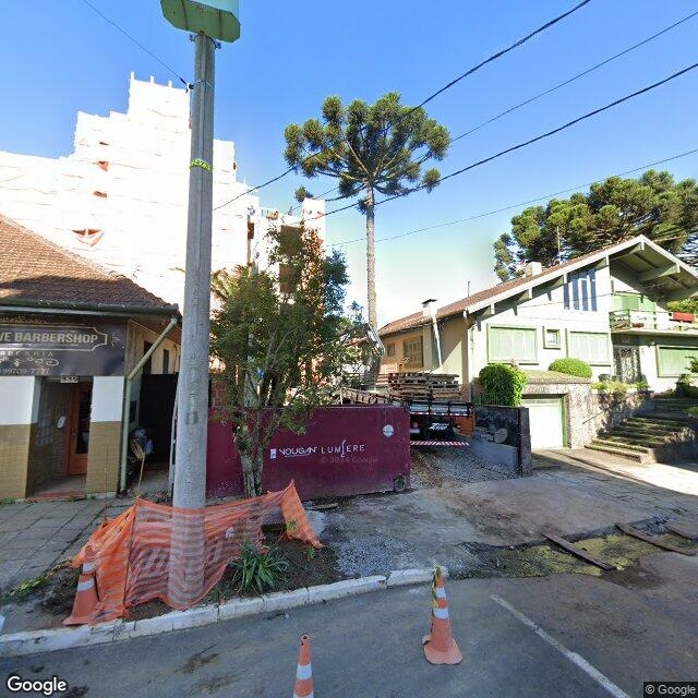 Imagem estática do "Street View" da localização