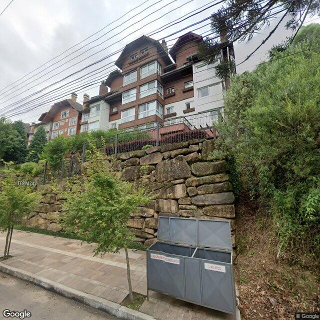 Imagem estática do "Street View" da localização