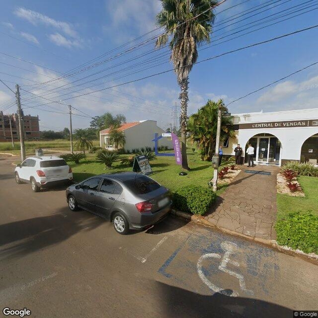 Imagem estática do "Street View" da localização