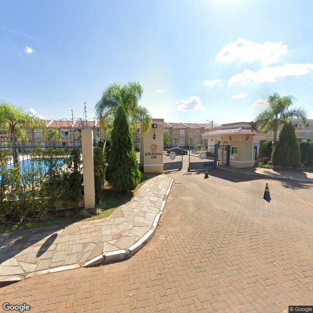 Imagem estática do "Street View" da localização