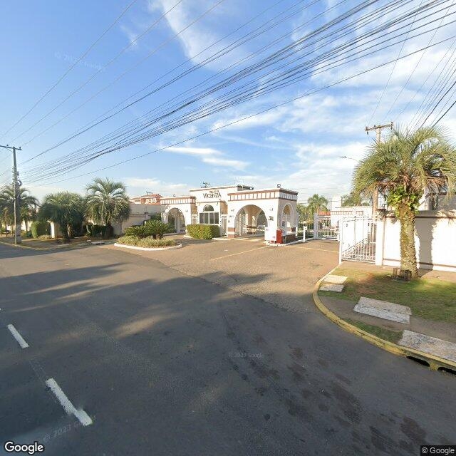 Imagem estática do "Street View" da localização