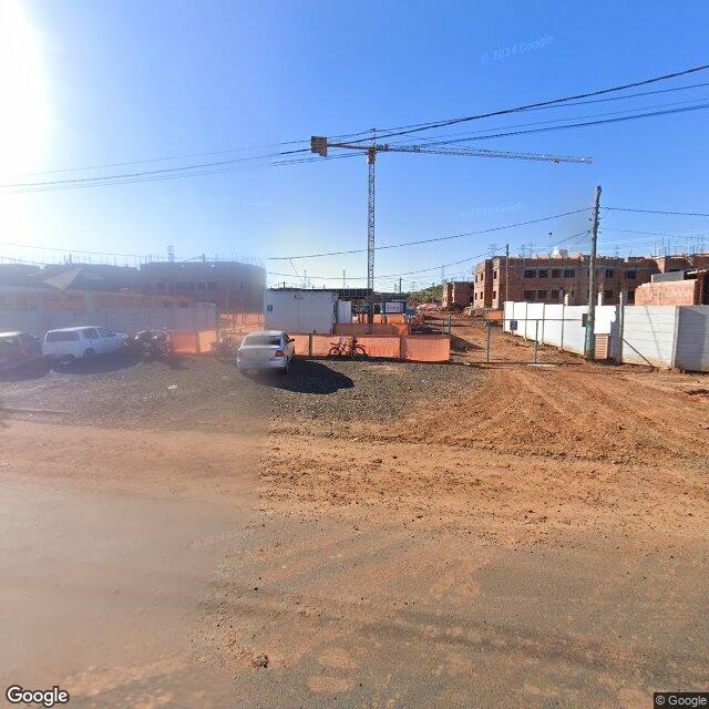 Imagem estática do "Street View" da localização