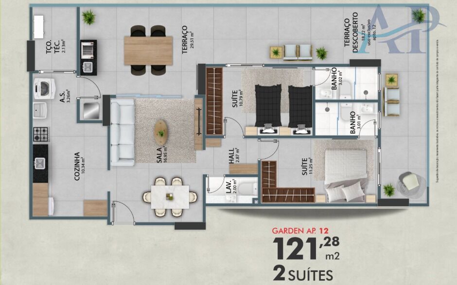 Apartamento, 2 quartos, 103 m² - Foto 20