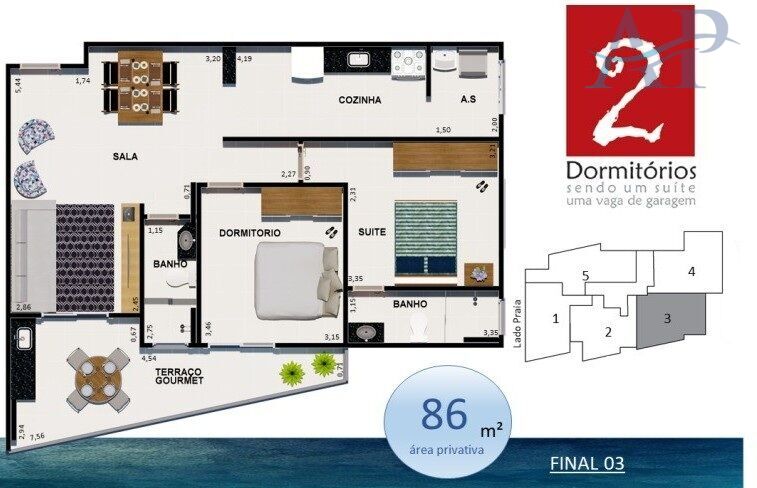 Apartamento, 2 quartos, 86 m² - Foto 25