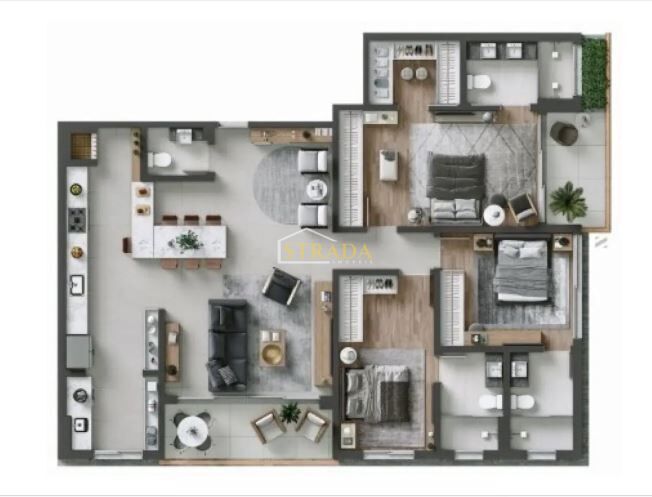 Apartamento, 3 quartos, 149 m² - Foto 27